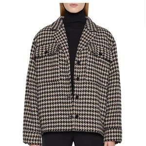 ANINE BING Houndstooth Flynn Jacket